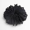 6MM simples durável alta elástica corda de cabelo base elástico de cabelo amarrar corda de cabelo elástico preto acessórios acessórios de cabelo atacado