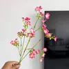 Buquê de Flores Artificiais Flor Daphne, Flores para Casamento, Decorações de Flores Artificiais de Seda para Hotéis de Casamento, Flores Decorativas para Sala de Estar Atacado