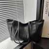 2025 Nuevo Bolso de Hombro Casual de Cuero Suave Combinable Retro de Gran Capacidad Bolso de Mujer Bolso Tote Bolsa de Viaje de Corta Distancia