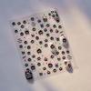 Adesivos Tomoni Finos Resistentes para Nail Art Explosões Papelaria Japonesa Adesivos Infantis para Unhas Wang Wang Adesivos Tribais para Nail Art Mix
