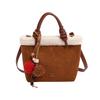 Bolsa de Mão Leopardo Elegante Outono para Mulheres 2025 Novo Estilo Bolsa de Celular Elegante Versátil Ombro Transversal Pequena Bolsa