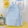 Mochilas para Meninas do Ensino Fundamental II e Ensino Médio, Mochilas Versáteis, Novo Estilo, Aparência Sofisticada, Grande Capacidade, Mochilas Leves