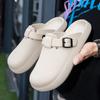 Zapatos Baotou Birkenstock Verano Suela Gruesa Chanclas Eva para Mujer Ropa Exterior Deportiva Suelas Gruesas Sandalias y Chanclas para el Hogar de Interior Aumentadas