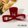 Pajarita de PC Premium Pinza Grande para el Cabello Nueva Horquilla de Pelo de Pajarita Pintada con Spray UV Pinza de Tiburón para Moño Versátil Venta al por Mayor