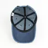 Gorra de Béisbol Vintage con Agujeros para Mujer, Gorra de Béisbol Versátil de Estilo Hip-Hop Suave con Visera Curva para Hombre, Sombrero de Estilo Nuevo