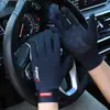 Luvas de Ciclismo, Condução ao Ar Livre, Luvas de Proteção Solar para Veículo Elétrico, Luvas Sem Dedos Antiderrapantes com Tela Sensível ao Toque, Luvas Masculinas de Seda Gelo para Pesca Atacado