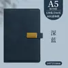 Cuaderno de Negocios A5 Personalizado con Logo Imprimible Minutas de Reunión de Oficina Cuero Suave Engrosado Bloc de Notas de Trabajo
