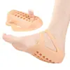 Cubierta de Talón Perforada para Aumentar la Altura de 2 cm y 3 cm, Media Plantilla de Talón para Aumentar la Altura Integrada de Sebs, Almohadilla de Talón de Silicona Biónica Slip-On
