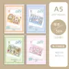 B5eva Goma Antifreeze Amigable con la Piel Cubierta para Cuaderno Estudiante Junior Preparatoria Oficina Espesor de Alto Valor Cuaderno A5