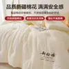 Producto Bueno de Invierno Color Sólido Núcleo de Edredón de Algodón de Xinjiang Funda de Edredón para Primavera y Otoño Cama Doble Edredón de Invierno 2026 Nuevo Estilo Universal para Todas las Estaciones