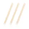 Suministros del Fabricante Pinceles de Bambú para Arte de Rascar DIY, Pinceles de Caligrafía de Bambú, Plumas de Brocheta de Bambú, Palitos Redondos de Pintura de Colores para Manualidades Creativas