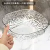 Nova Tigela de Frutas Quadrada em Formato de Flor Coração Fruteira Doméstica Mesa de Centro da Sala de Estar Prato para Exibir Lanches Frutas Secas Armazenamento de Doces