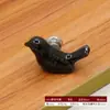 Boa família fábrica de cerâmica punho europeu moderno pombo dos desenhos animados gaveta armário das crianças punho branco único buraco