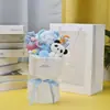[Personalización de Pedido Pequeño] Ramo de Muñecas Navideñas, Regalo de San Valentín, Muñeca Flor Portátil, Regalo de Cumpleaños para Novia y Mejor Amiga