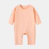 Ropa de Bebé Primavera y Verano Delgada Manga Larga Modal Sin Huesos Ropa Acondicionada para Bebé Pijama Recién Nacido Infantil Mameluco