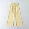 RY2684-2026 Primavera/Verão Novo Moda Feminina Estilo Europeu e Americano Calças Retas de Perna Larga Sexy Casuais