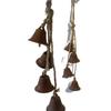 Campanas de Cuerda de Cáñamo, Carrillones de Viento Navideños, Colgantes de Campana Tejidos a Mano con Cuerda de Cáñamo y Metal, Venta al por Mayor de Fabricantes