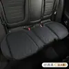 Almofadas de assento de carro personalizadas, universais para todas as estações, conjunto de três peças, almofada para o assento do motorista, almofada de assento de couro para carro perfurada e respirável para o banco traseiro