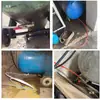 Compresor de Aire Válvula de Drenaje Conveniente, Salida de Drenaje Inferior del Tanque de Almacenamiento de la Bomba de Aire, Interruptor de Válvula de Liberación de Agua, Juego Completo de Accesorios Universales