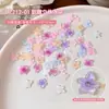 Set Mixto de Decoraciones para Uñas con Gel Suave de Cristal de Hielo Iridiscente Florales, Flor de Hielo Tallada Suave Dulce Transparente de Hielo, Decoración de Uñas DIY Portátil