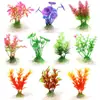 Venta al por mayor directa de fábrica simulación pasto de agua acuario pecera paisajismo plástico pasto de agua acuario artesanía decoración de flores flor falsa