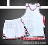 Colete Esportivo de Basquete Americano Camisa de Basquete Estampada Treino Sem Mangas Respirável Solto Secagem Rápida Malha Estilo Fino