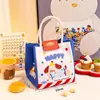 Linda Bolsa para Lonchera Bolsa para Almuerzo Impermeable Engrosada Bolsa para Lonchera para Estudiantes para Trabajadores de Oficina Bolsa para Lonchera Aislada de Dibujos Animados