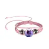 Pulsera de Cuero Unisex para Chica Cazadora de K-Pop, Pulsera de Mano Trenzada Multicapa con Cuentas Negras para Fans, Merchandising de Anime