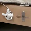 Organizador de Cabos de Cozinha Doméstico, Rolo Autoadesivo para Enrolar Cabos de Dados e Energia, Clipe Fixador de Cabos Enrolável, Gancho para Plugues de Armazenamento Gadget