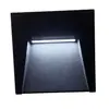 Lámpara de Esquina para Pared Exterior de Montaje Superficial, Luz de Pie, Luz de Pasillo, Luz de Escalón, Luz de Jardín de 3W, Decoración de Paisaje, Carcasa de Aluminio Fundido a Presión