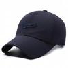 Novo chapéu masculino perfurado de secagem rápida boné de beisebol ao ar livre casual protetor solar respirável pesca guarda-sol boné