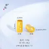 Puzuo Color Fuerte que Conserva 24K Oro Brillante Accesorios para Joyería DIY Colgante en Forma de Corazón Hielo Triturado Bolsa de Dinero Pulsera Collar para Mujeres