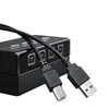 Maituowei dispositivo de compartición de impresora usb de momento convertidor divisor conmutador automático multiporta uno a cuatro 4 puertos