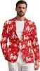 Comercio Exterior Transfronterizo Chaqueta de Traje para Hombre Casual de Negocios Traje Ajustado Manga Larga Chaqueta de un Solo Botón Abrigo Fiesta Boda