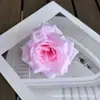 Cabezas de Flores de Rosa de Simulación Pieza Única Tela de Seda Fondo de Pasillo de Boda Pared de Flores Decoración de Flores Artificiales Flores de Tela Hechas a Mano DIY Venta al por Mayor