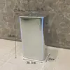 Papelera redonda para exteriores papelera grande con tapa Cubo de clasificación comunitario Creativo Protección ambiental papelera para exteriores de comercio exterior