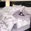 Novo Conjunto de Quatro Peças Esculpido em Leite Fleece Espesso Conjunto de Cama de Inverno com Fronha de Edredom de Fleece Dupla Face Lençol de Cama de Fleece de Coral Roupa de Cama Quente