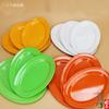 Vajilla de melamina de color plato ovalado plato para barbacoa plato de plástico tipo cintura imitación porcelana al por mayor Barato envío gratis