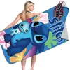 Toalla de playa para niños punto toalla de baño material de microfibra absorbente secado rápido a prueba de arena comercio exterior transfronterizo caliente