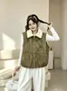 Chaleco de Solapa de Ante y Lana de Cordero para Mujer 2025 Otoño Invierno Nuevo Estilo Cuero Piel Integrada Chaleco Chaqueta Chaleco de Moda Tendencia