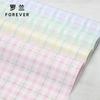 Papel de regalo para flores a cuadros de doble color Roland, pequeño, fresco, grueso, Ouya, resistente al agua, para floristería
