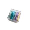 Estilo Coreano 50 Cajas Banda de Cuero Estilo ins Anillo para el Cabello Cuerda Elástica Alta para el Cabello de Mujer Celebridad de Internet Explosivo Color Té con Leche Cuerda Simple para la Cabeza