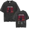 Transfronterizo 90sRapperEminemGiraMundialMúsicaGráficoCamisetasHombre