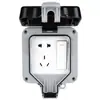 Enchufe con interruptor acrílico espejo USB 13A británico al por mayor panel Hong Kong Macao estándar británico Malasia 20A
