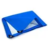 Lona Azul-Naranja-Azul-Blanco, Engrosada, Impermeable por Ambos Lados, Venta al por Mayor desde el Fabricante, Resistente al Sol, Resistente al Desgaste, Cubierta Impermeable
