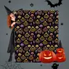 Manta de franela navideña impresa transfronteriza, manta para sofá de dormitorio, manta para siesta de oficina, manta decorativa de Halloween