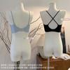 Nuevo producto transpirable con agujeros todo a juego top de tubo de copa única con tirantes ropa interior para mujer copa con agujeros espalda bonita sujetador de chica transmisión en vivo físico