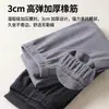 Traje térmico de lana de cordero, ropa térmica de doble cara cepillada para hombre, ropa interior térmica de cuello redondo a prueba de frío de invierno para mujer, venta al por mayor