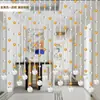 Cortina de Cuentas de Cristal Cortina Divisoria para Entrada, Modelo Nuevo sin Taladro para Sala de Estar y Baño, Cortina de Cuentas Divisoria Puerta a Puerta