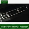 Adequado para 17 4008/5008/3008GT farol modificado controle aço inoxidável acessórios de modificação interior